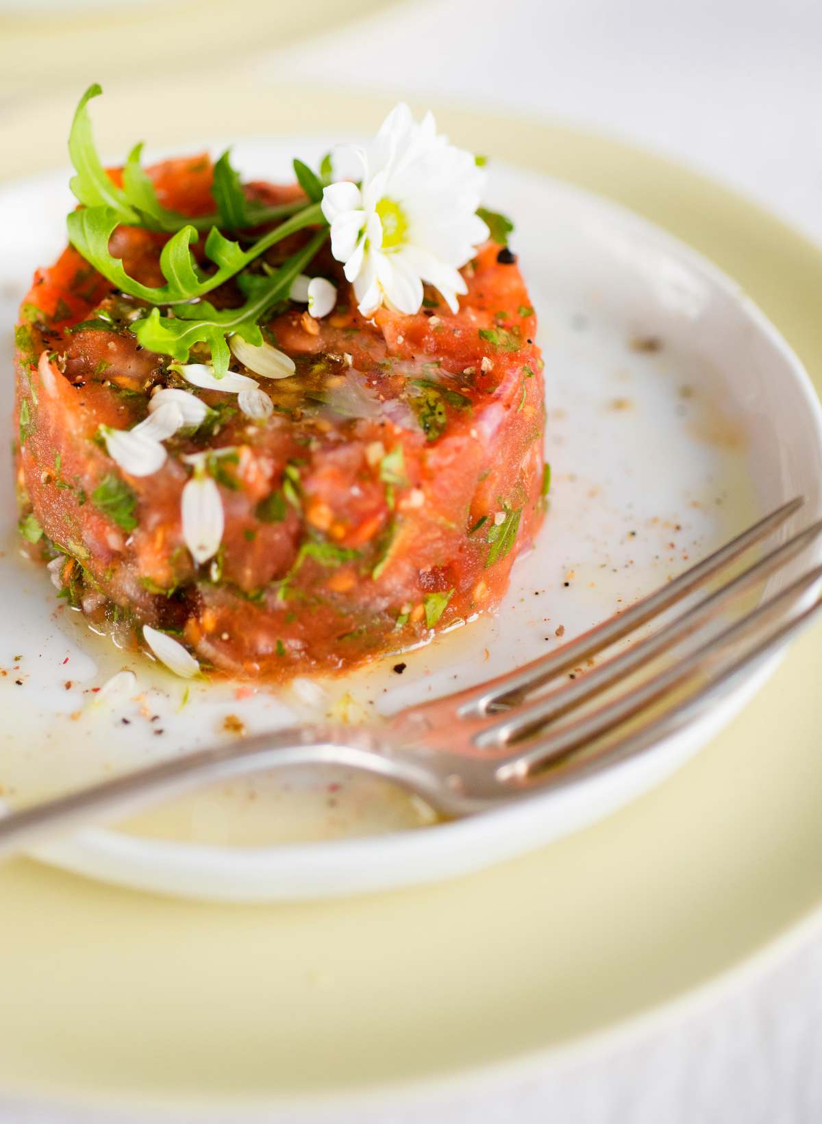 tartare de tomate