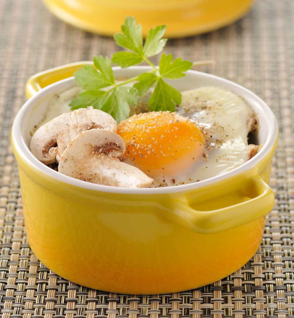 oeuf cocotte champignon