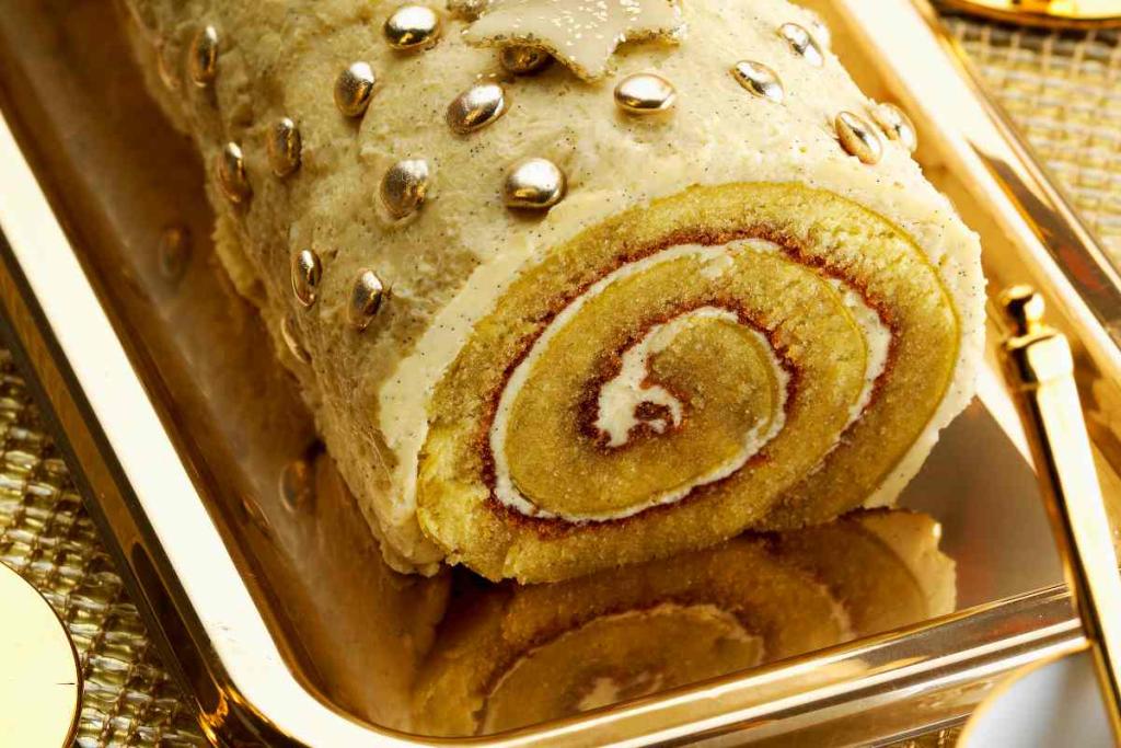 recette de buche de Noël à la Vanille