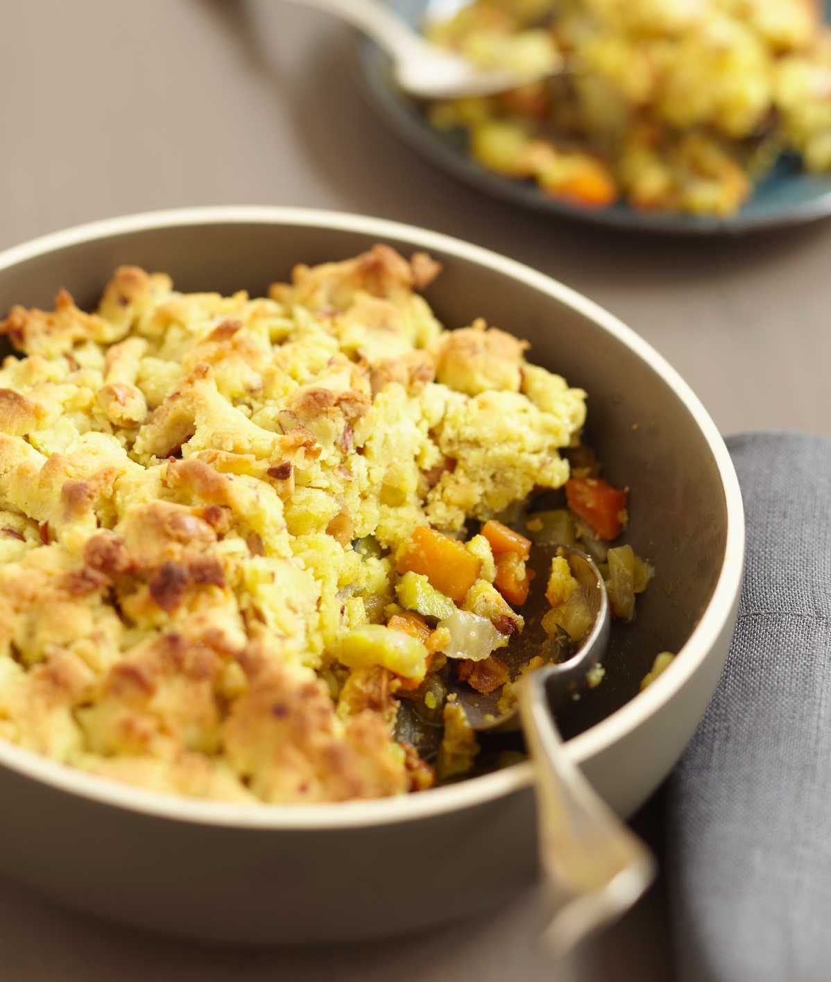 Crumble de légumes à la vache qui rit