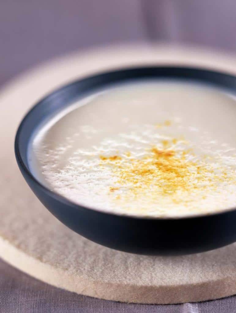 Recette de velouté de chou-fleur au gingembre