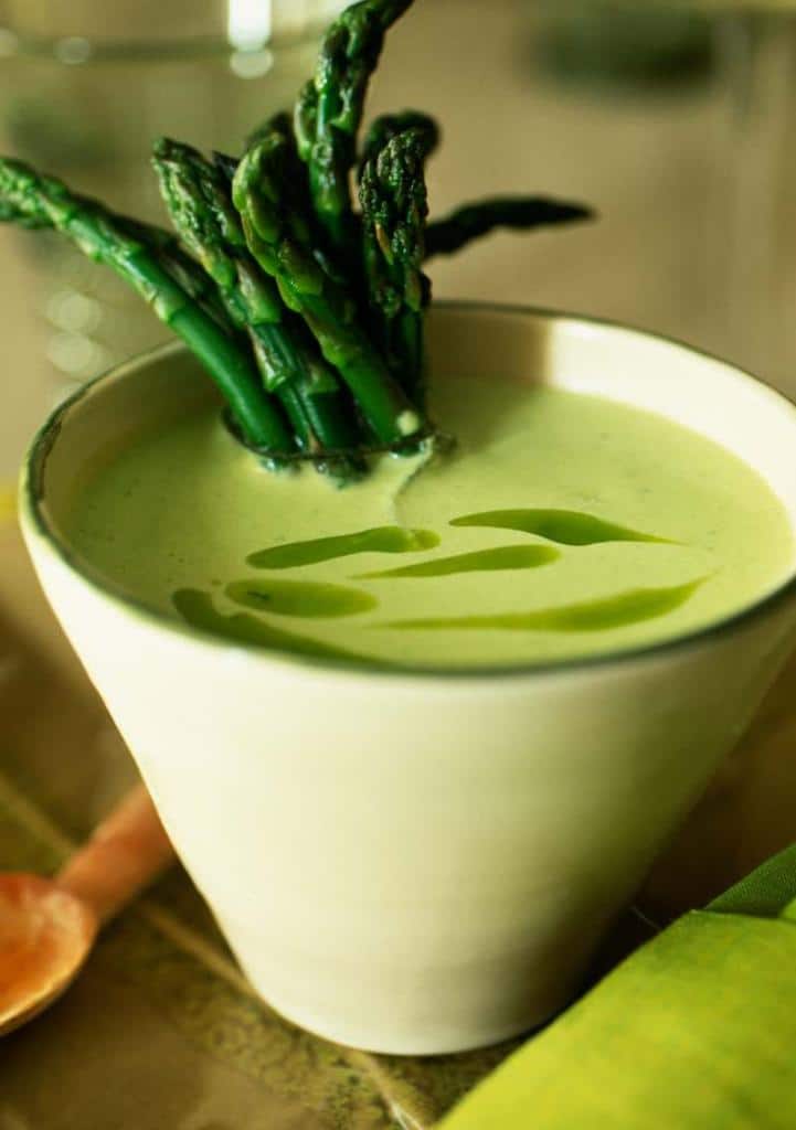 recette de soupe asperge verte