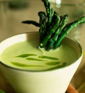 soupe asperge verte