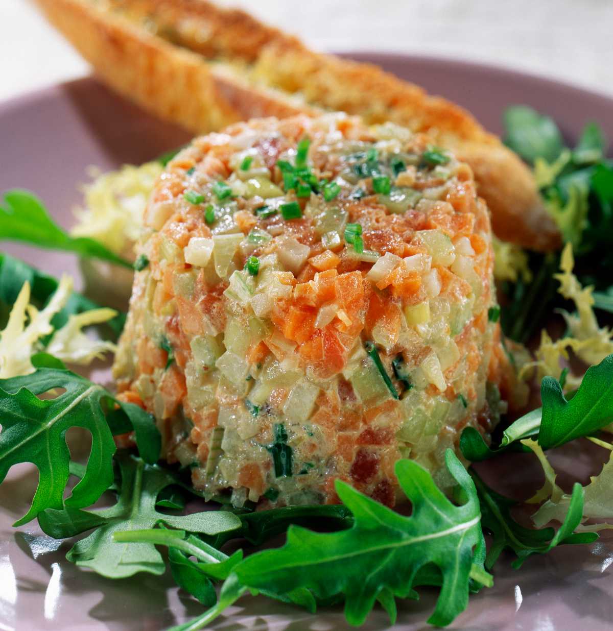 Tartare de légumes de printemps