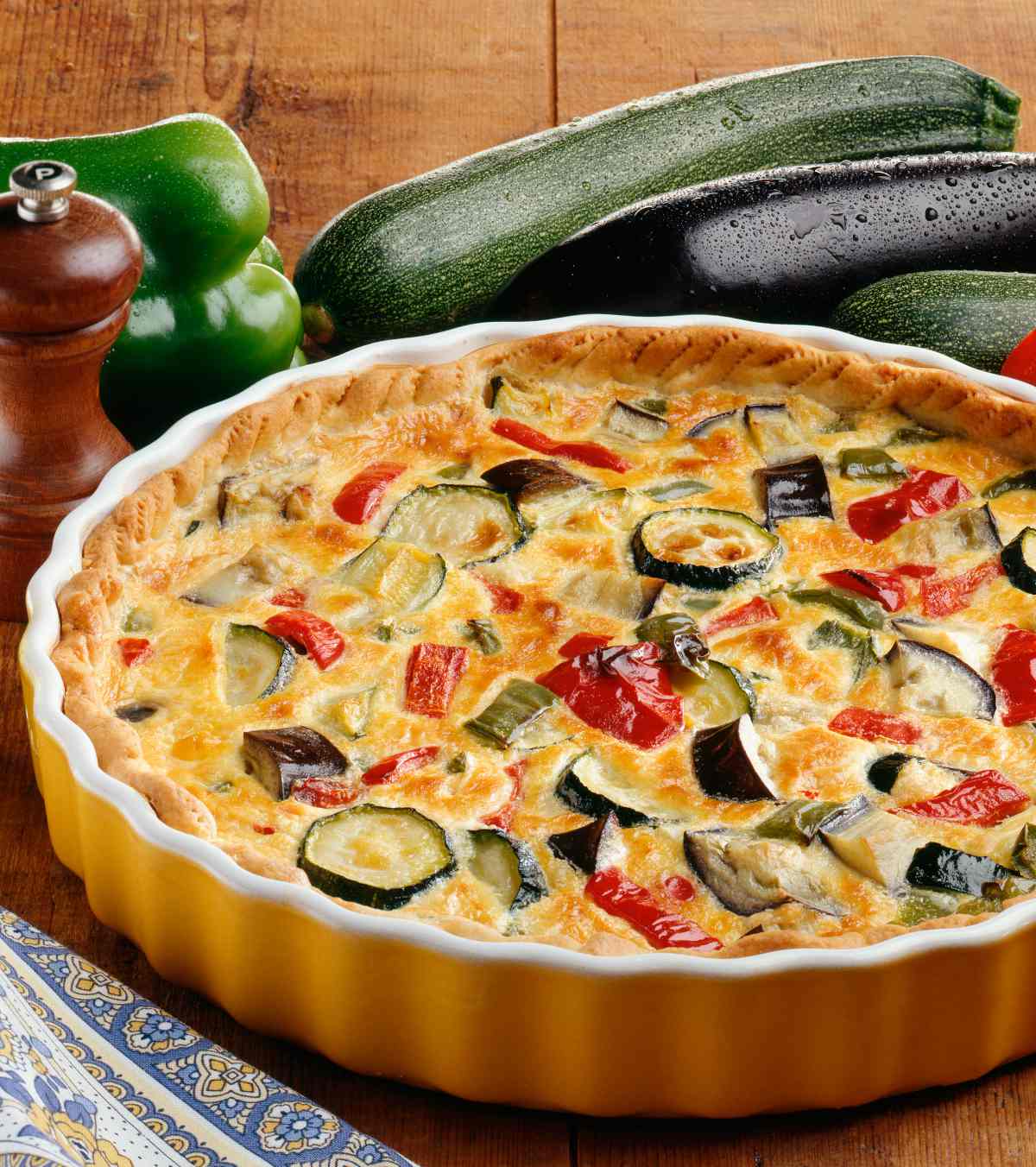 Tarte à la ratatouille