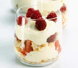 Tiramisu aux fruits rouges