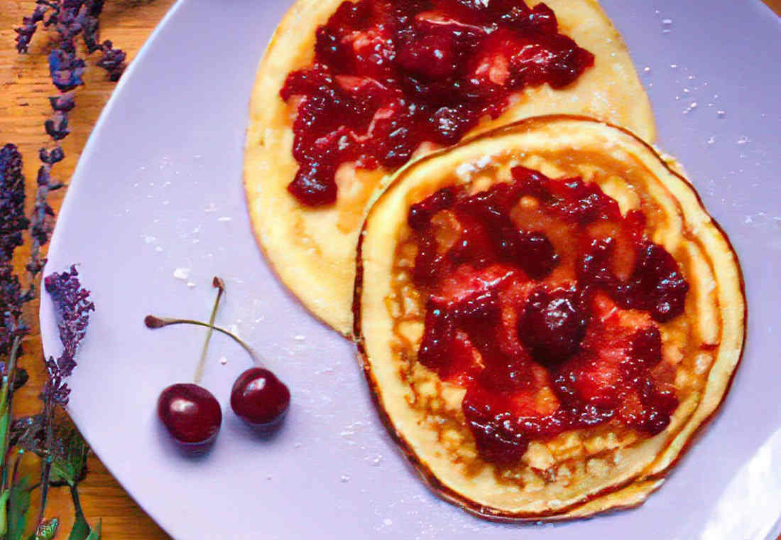 Crêpes américaines au maïs