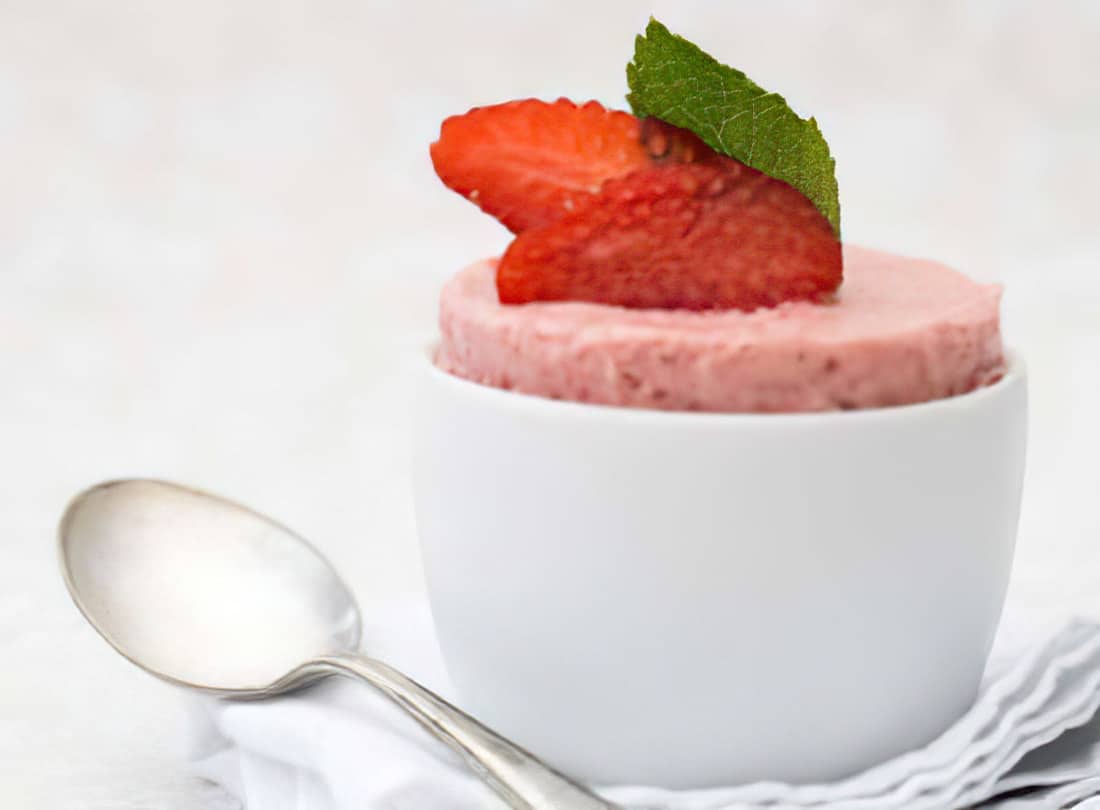 Recette de Mousse de fraises