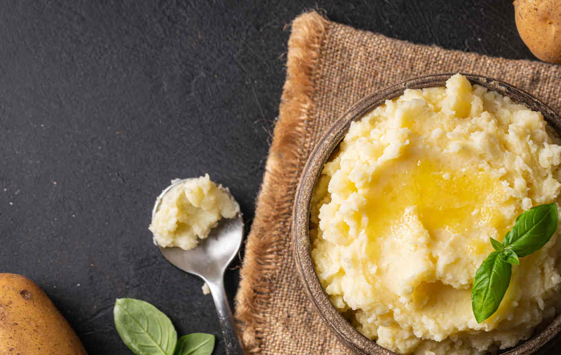 Recette de chef de puree