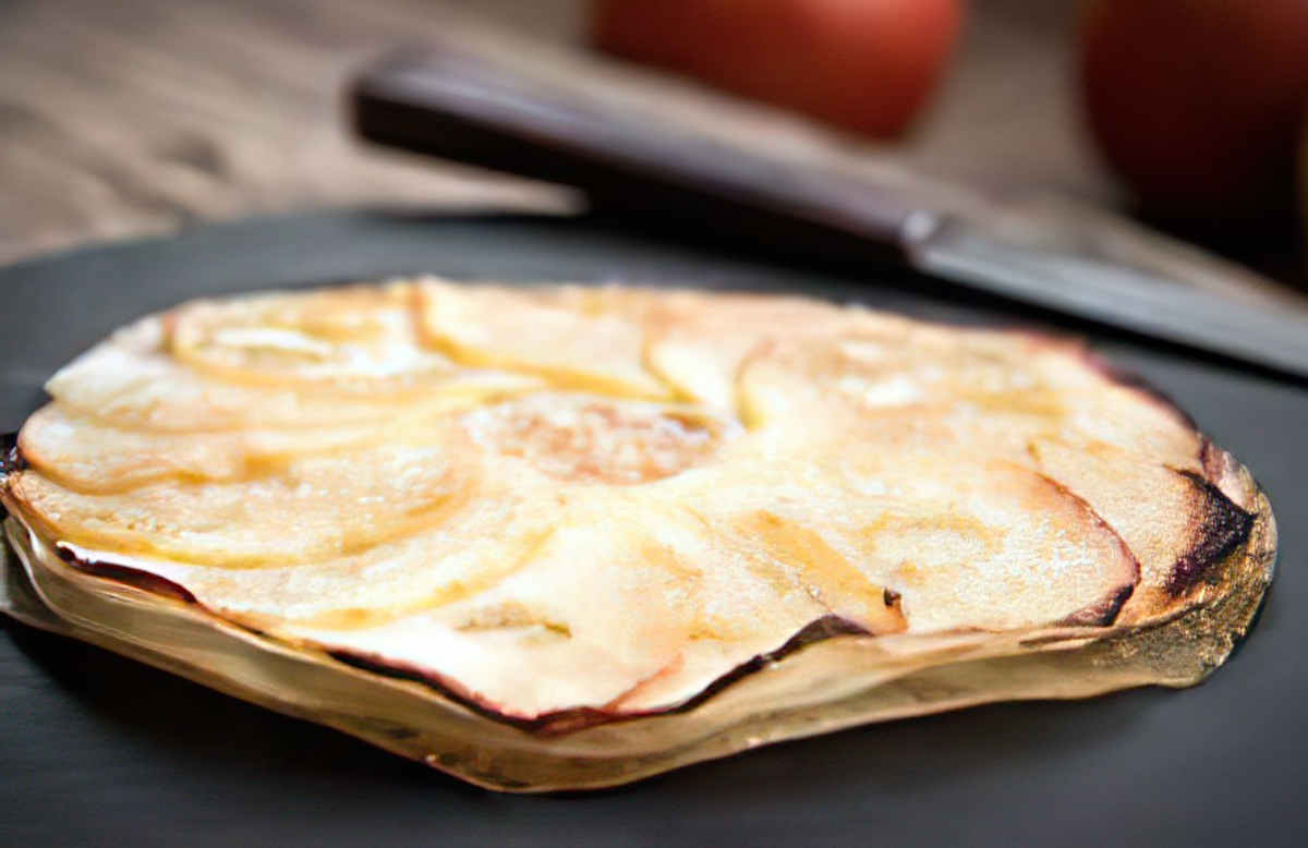 Tartelettes aux pommes et aux feuilles de riz