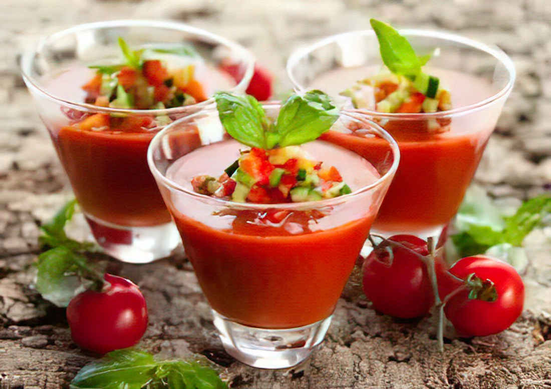 recette de gaspacho legumes