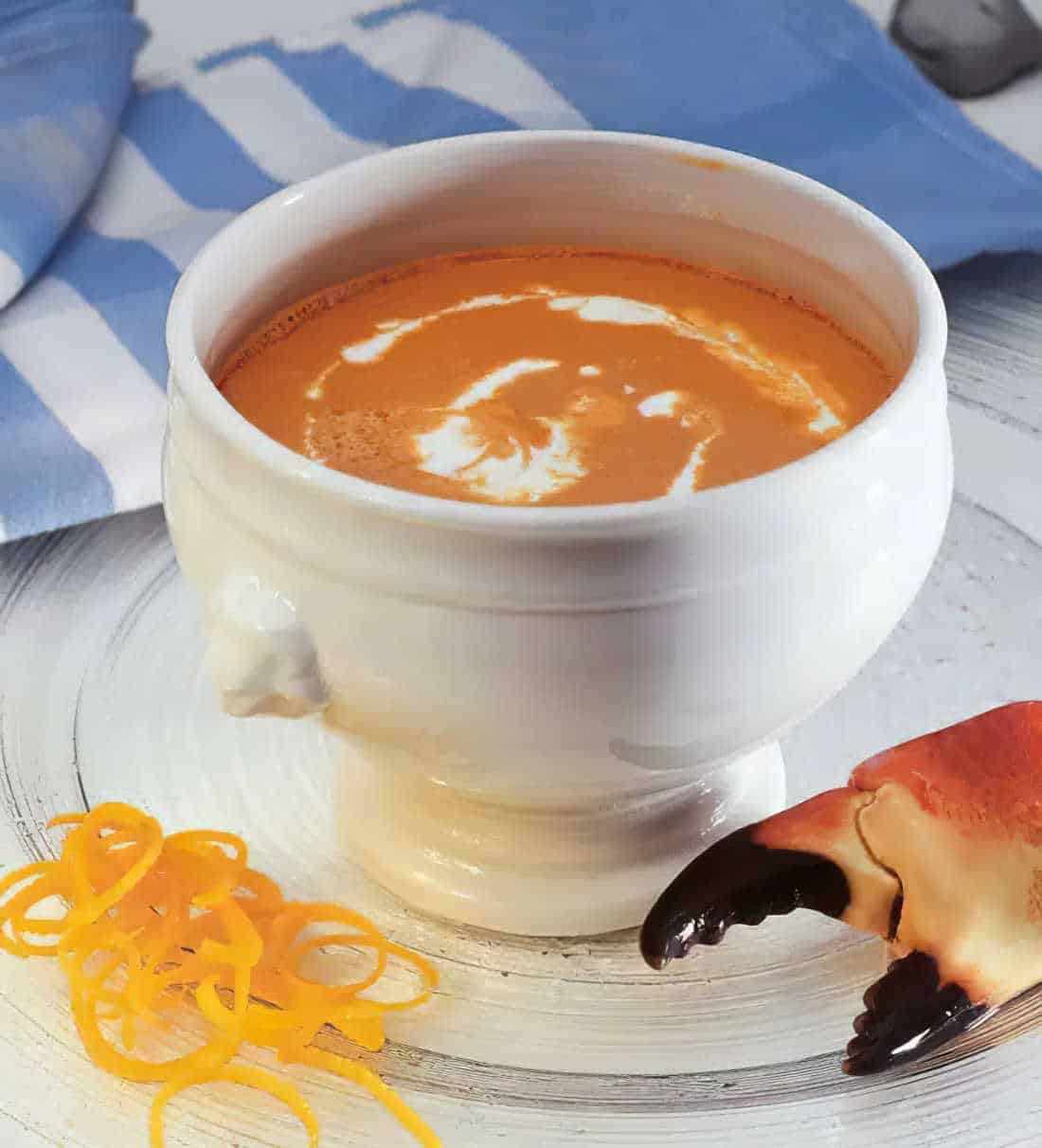 soupe crustacees crabe tourteau etrille orange