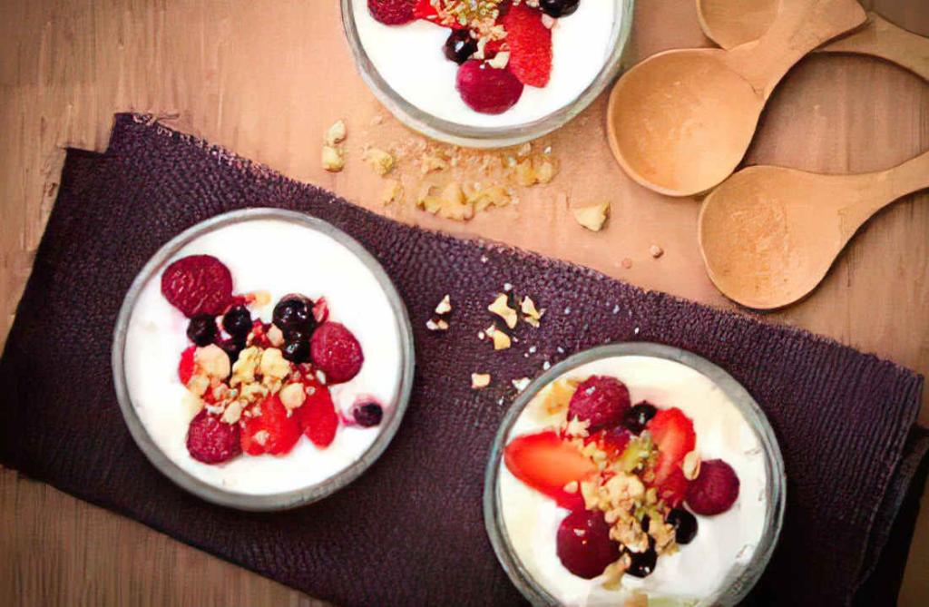 Recette du fromage blanc aux fruits et son crumble