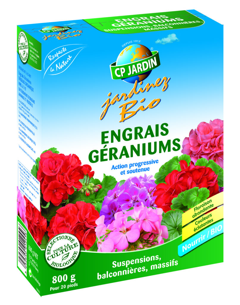Engrais géranium