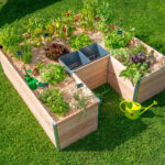 Keyhole Garden carré potager grand modele