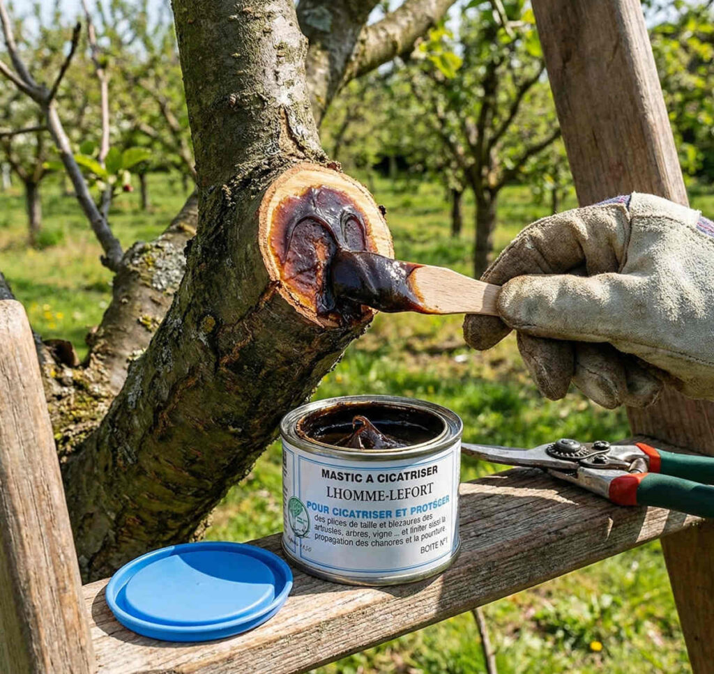 Mastic Cicatrisation