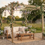 Pergola bois pin Patagonie