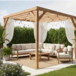 pergola salon été