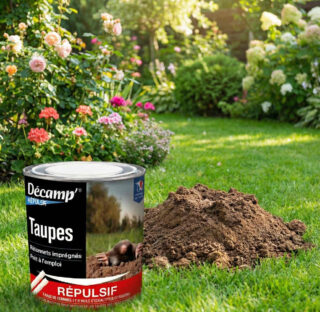 répulsif naturel taupe