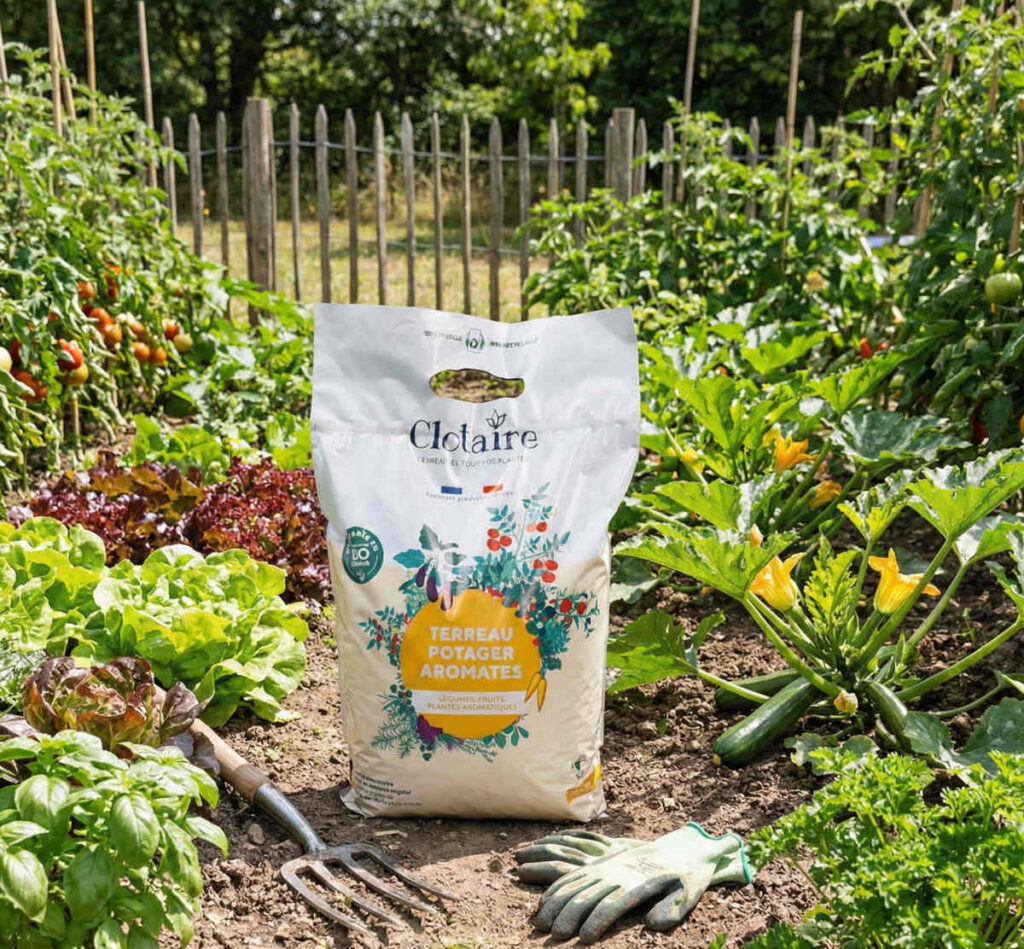 terreau potager legumes aromatiques