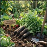 Paquet de graines de radis noir long variété maraîcher - 300 graines