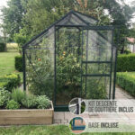 Serre en verre Allium 2,5m2