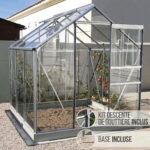 Serre en verre Allium 3,7m2
