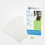 Lot de 10 fiches collantes STICKY CARDS avec double face adhésive pour piège BG-GAT
