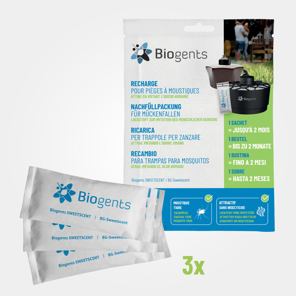 Recharge BG-Sweetscent Biogents pack 6 mois pour pièges à moustiques
