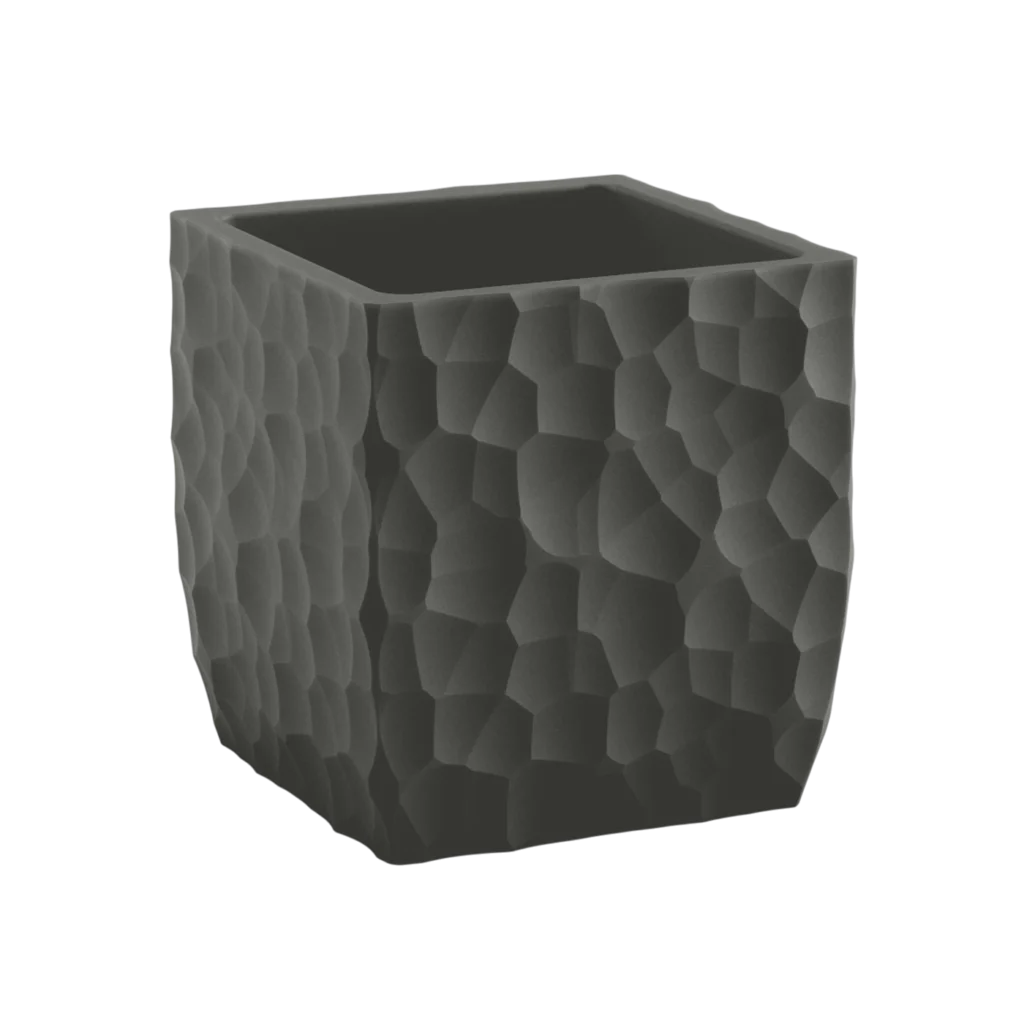 pot carré design rocky