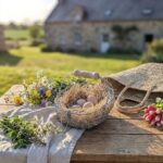 Panier à œufs artisanal 7L fabriqué en Bretagne