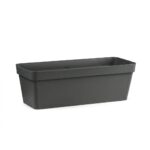 Balconnière Cleo Anthracite - Jardinière Design pour Balcon et Terrasse