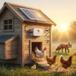 Portier Automatique Solaire pour Poulailler - Sécurité et Confort Garantis