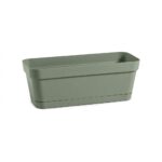 Balconnière Cleo Terra Laguna - Jardinière avec soucoupe intégrée