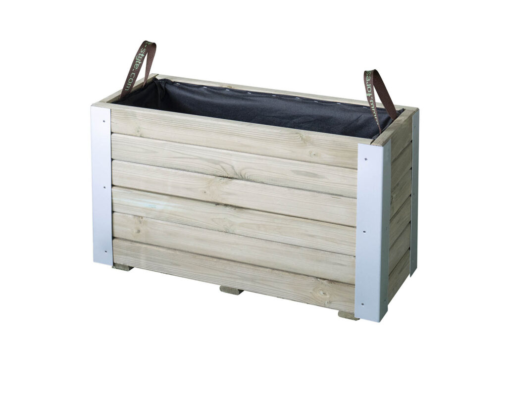 Bac Bambou - Traité - 80 x 30 x 43,5 cm