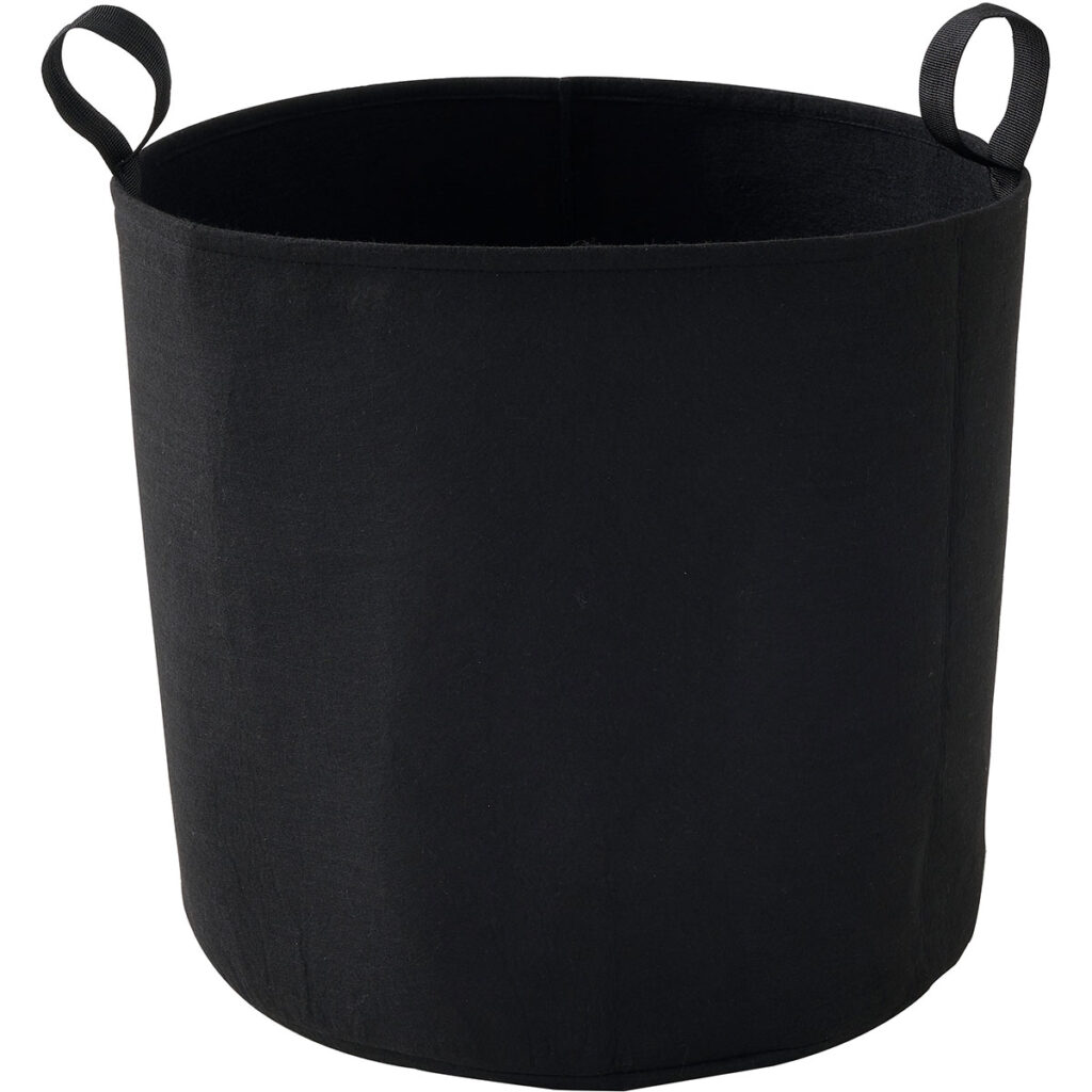 Sac plantation feutre géotextile ø 40 cm 50,3 L Noir - Bag 4 Plant