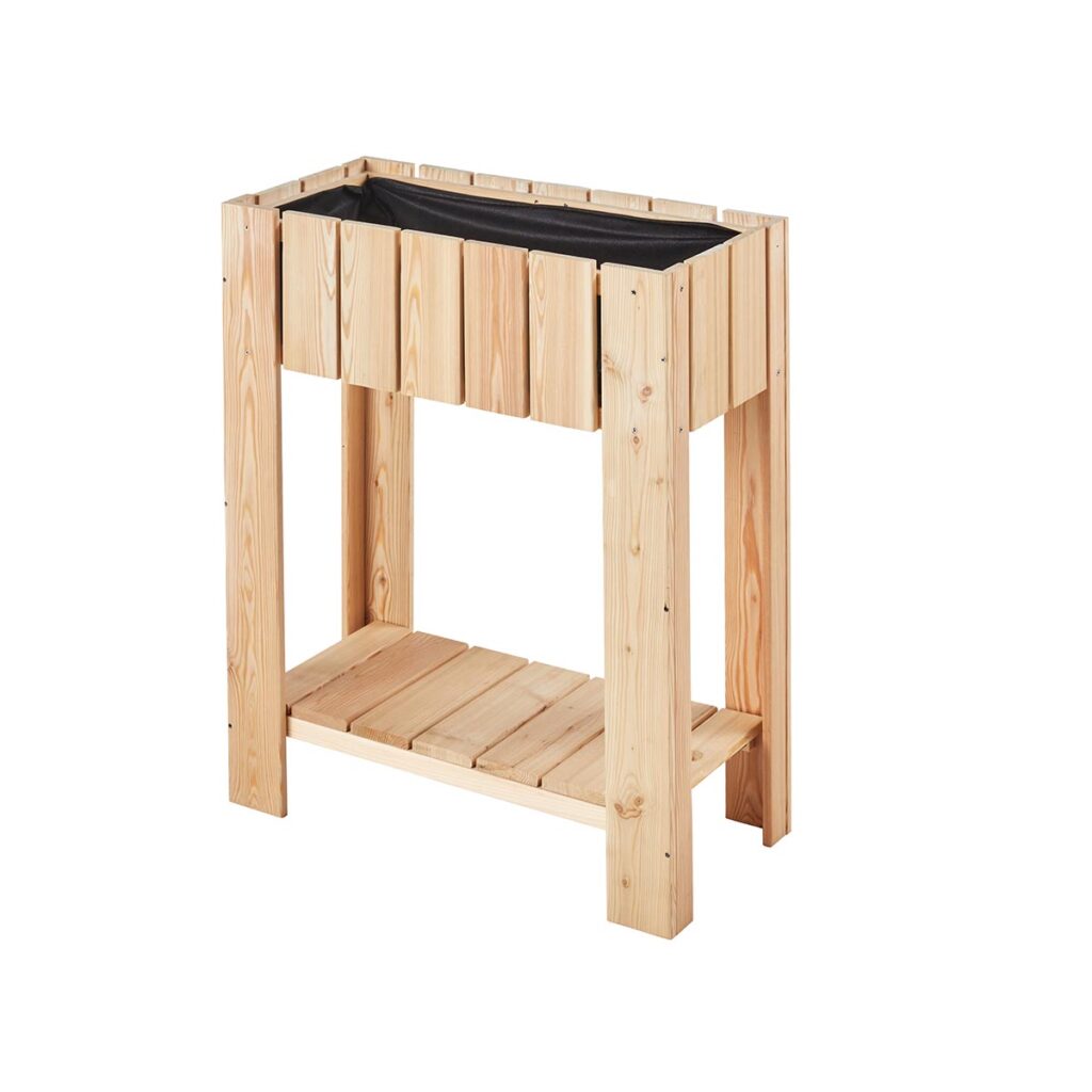 Potager de balcon en Mélèze