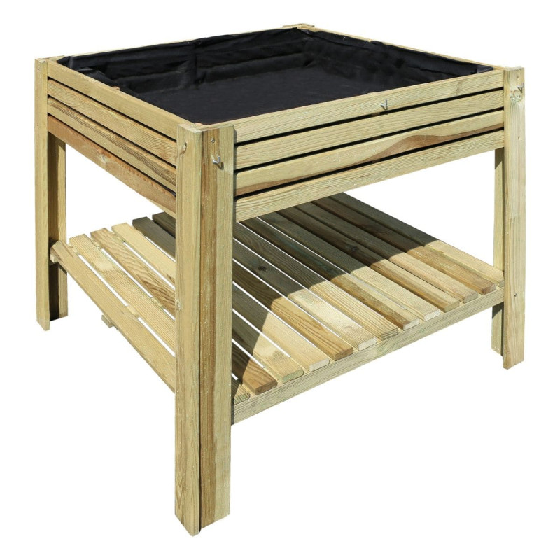 Carré potager surélevé en bois Küb 90L