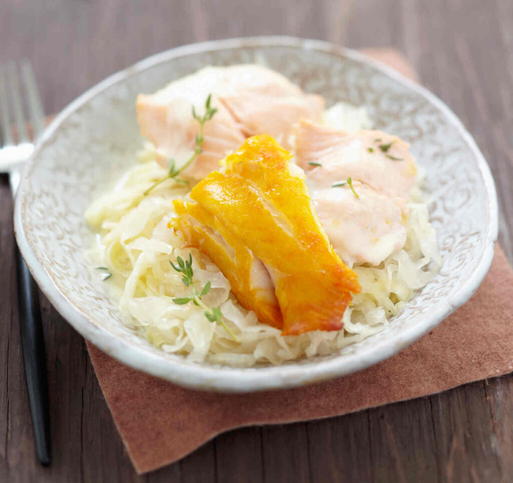 Choucroute de poisson recette facile
