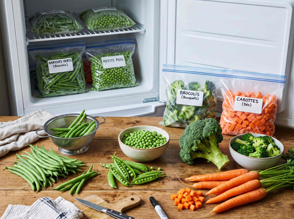 legumes qui se congelent le mieux