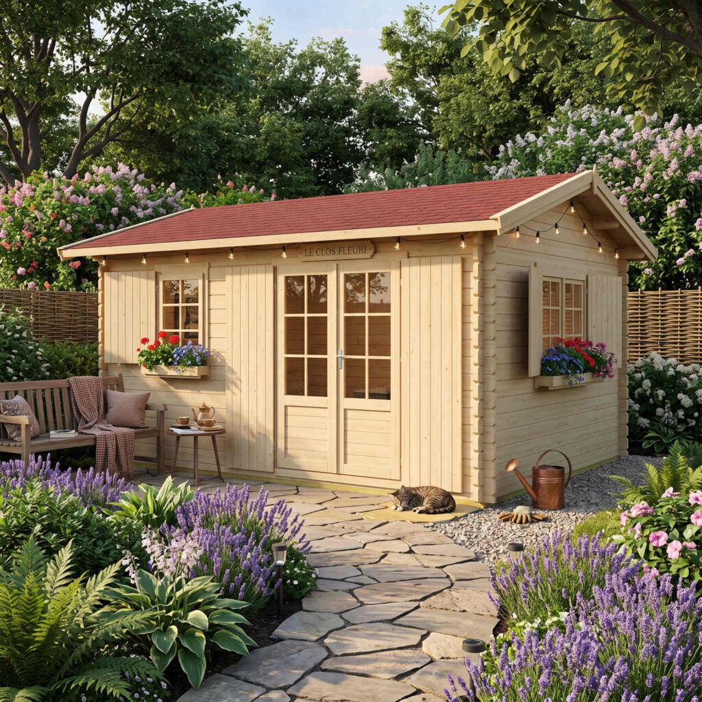 Abri de jardin chalet ELISTA
