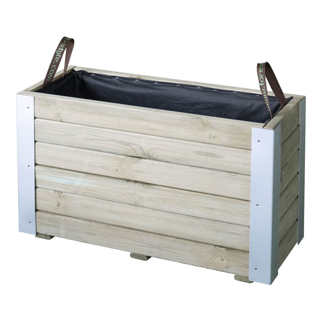Bac Bambou - Traité - 80 x 30 x 43,5 cm