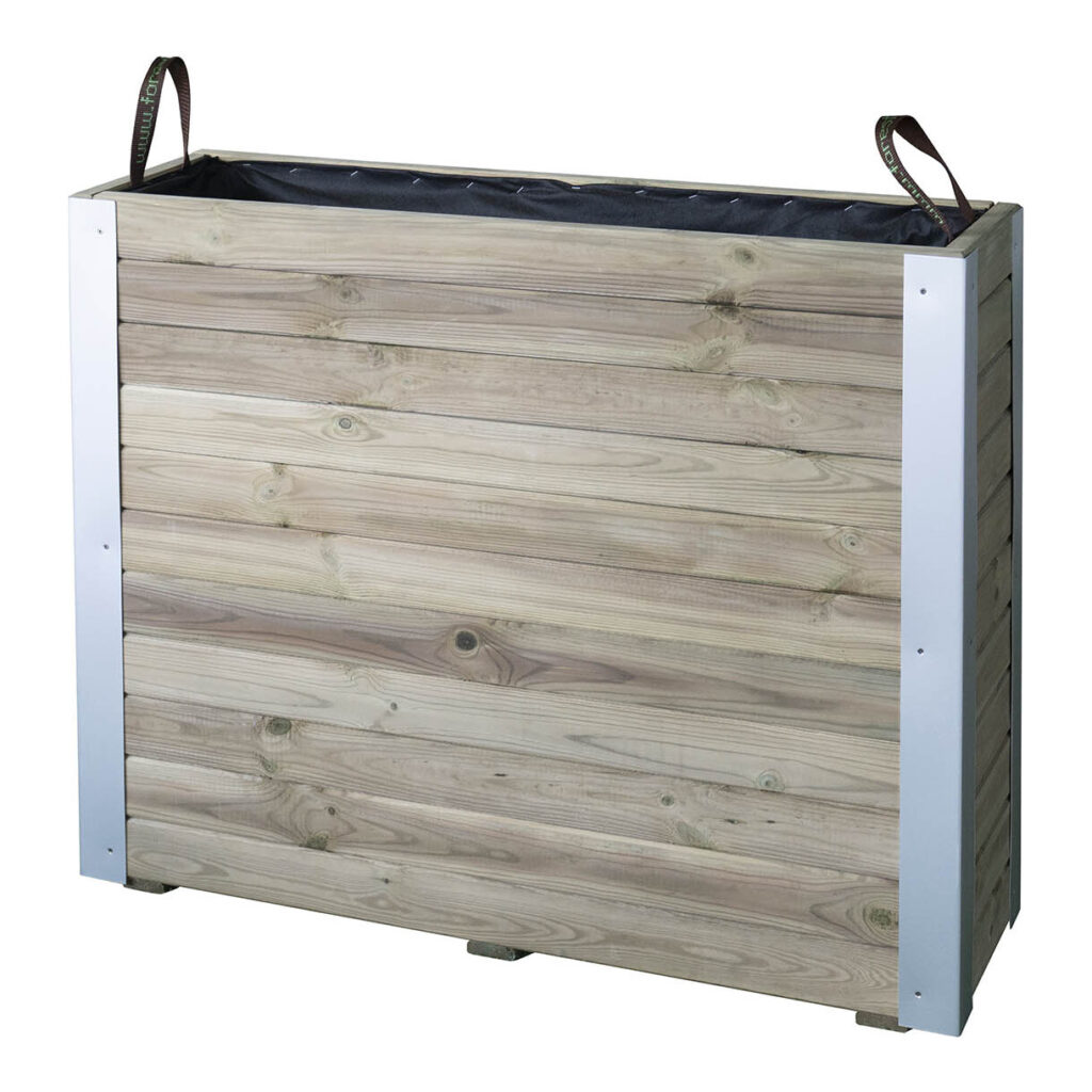 Bac Bambou - Traité - 100 x 30 x 78,5 cm