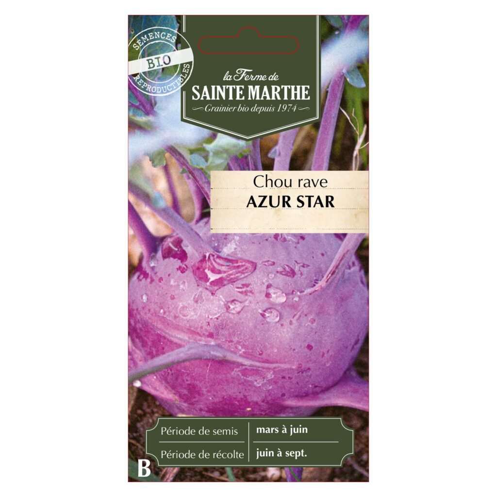 CHOU RAVE Azur Star - 50 graines bio — sachet recto