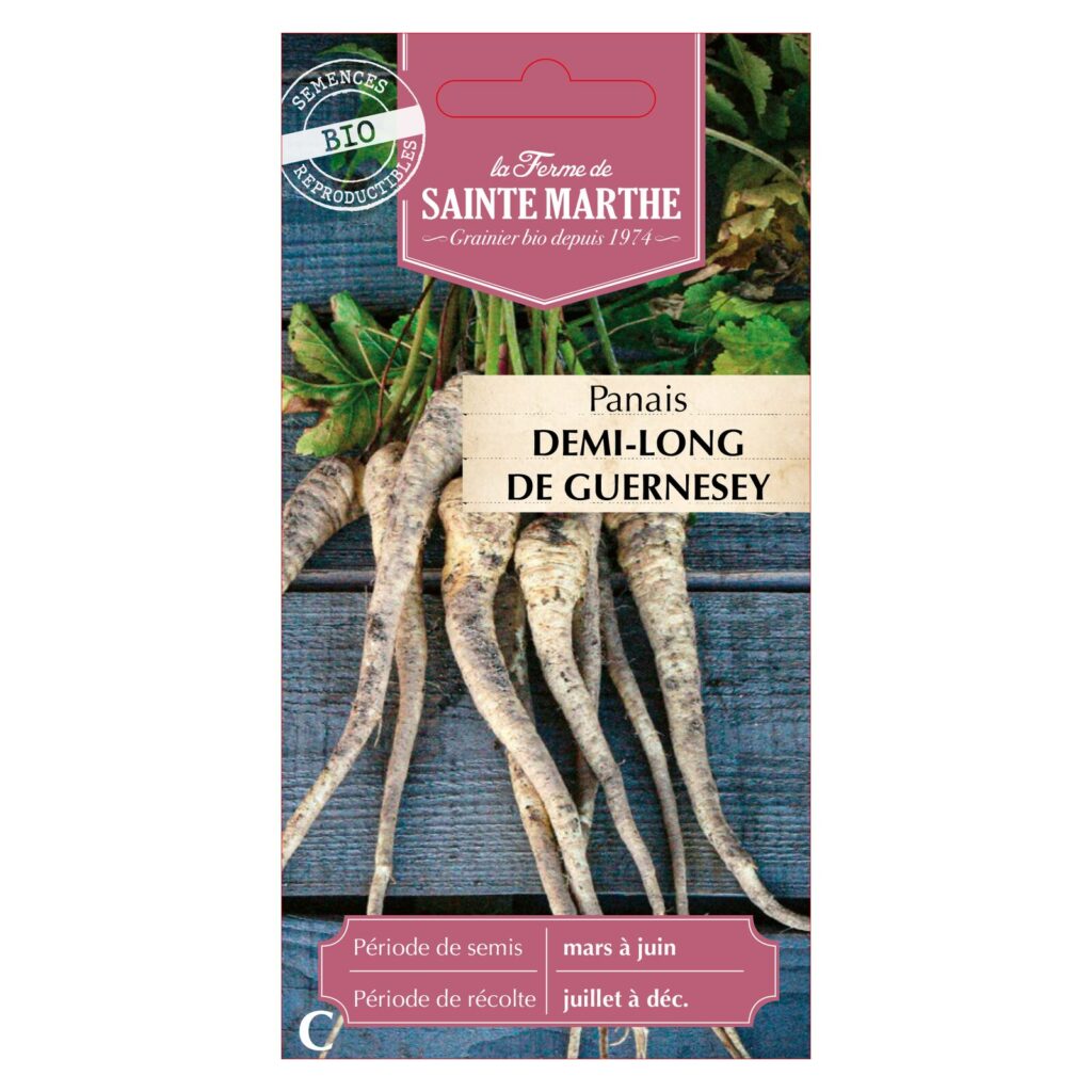 PANAIS Demi-Long de Guernesey - 400 graines bio — sachet recto