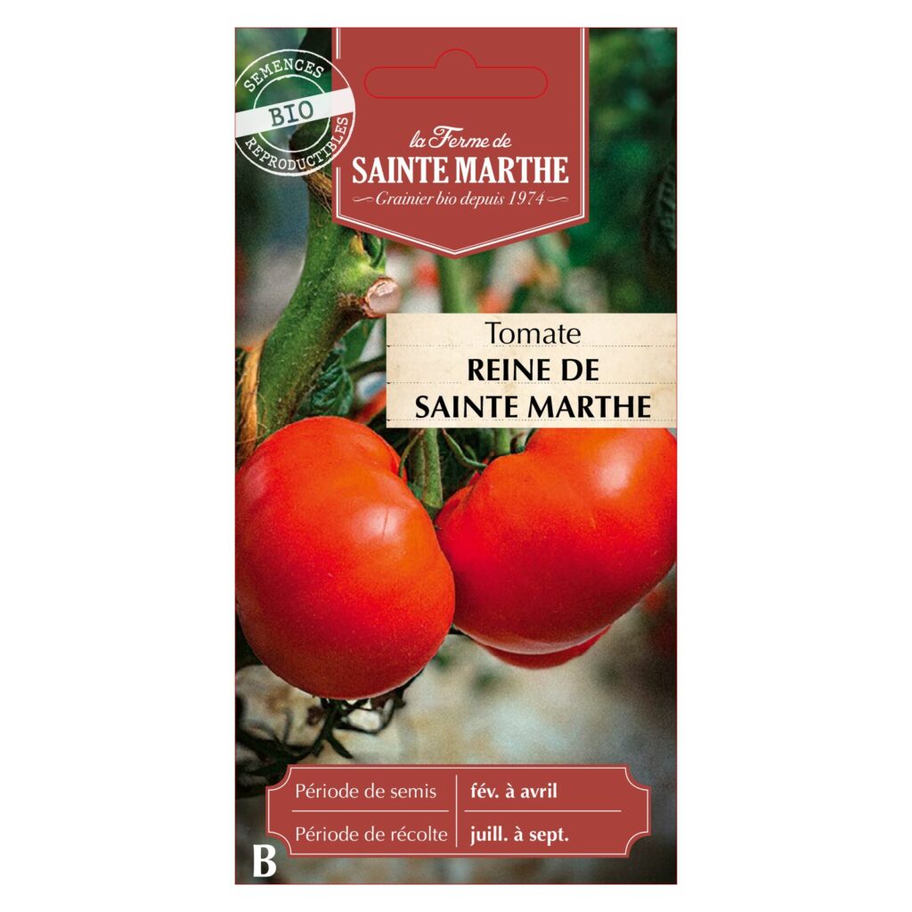 TOMATE Reine de Sainte Marthe - 30 graines bio — sachet recto