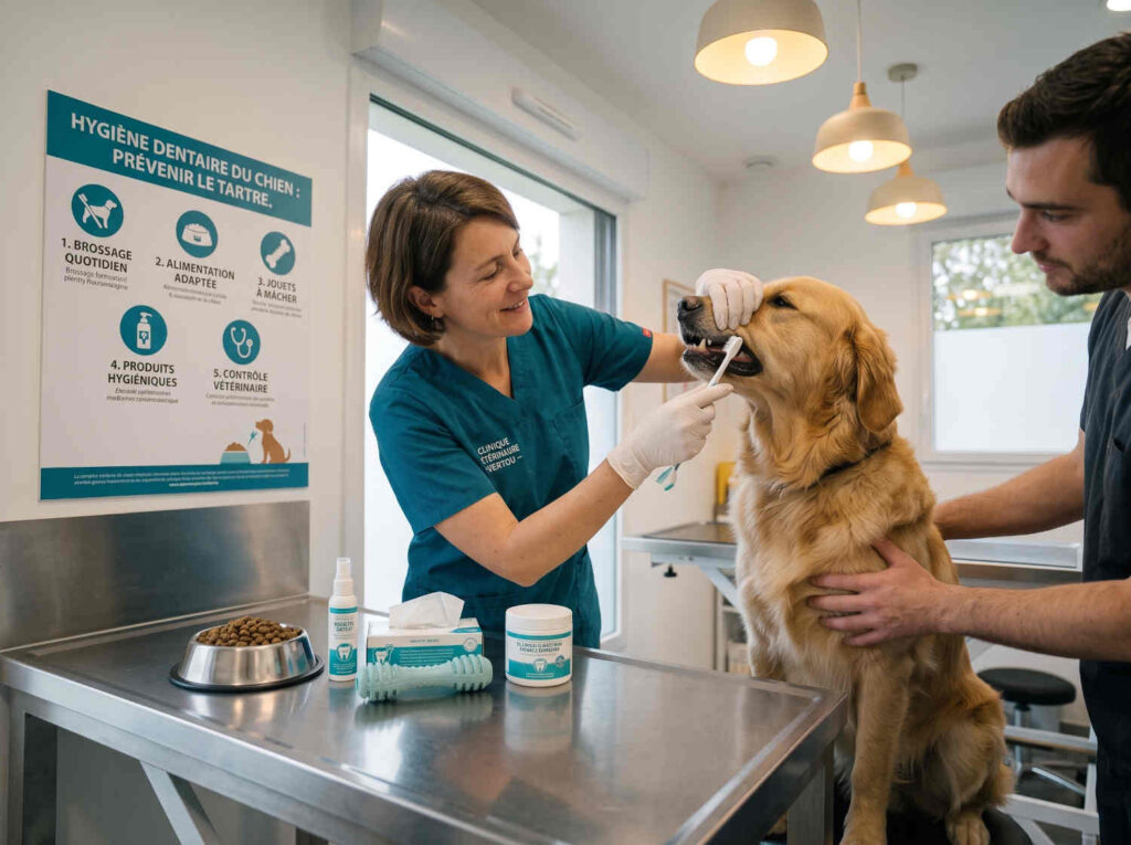 conseil tartre dents chien