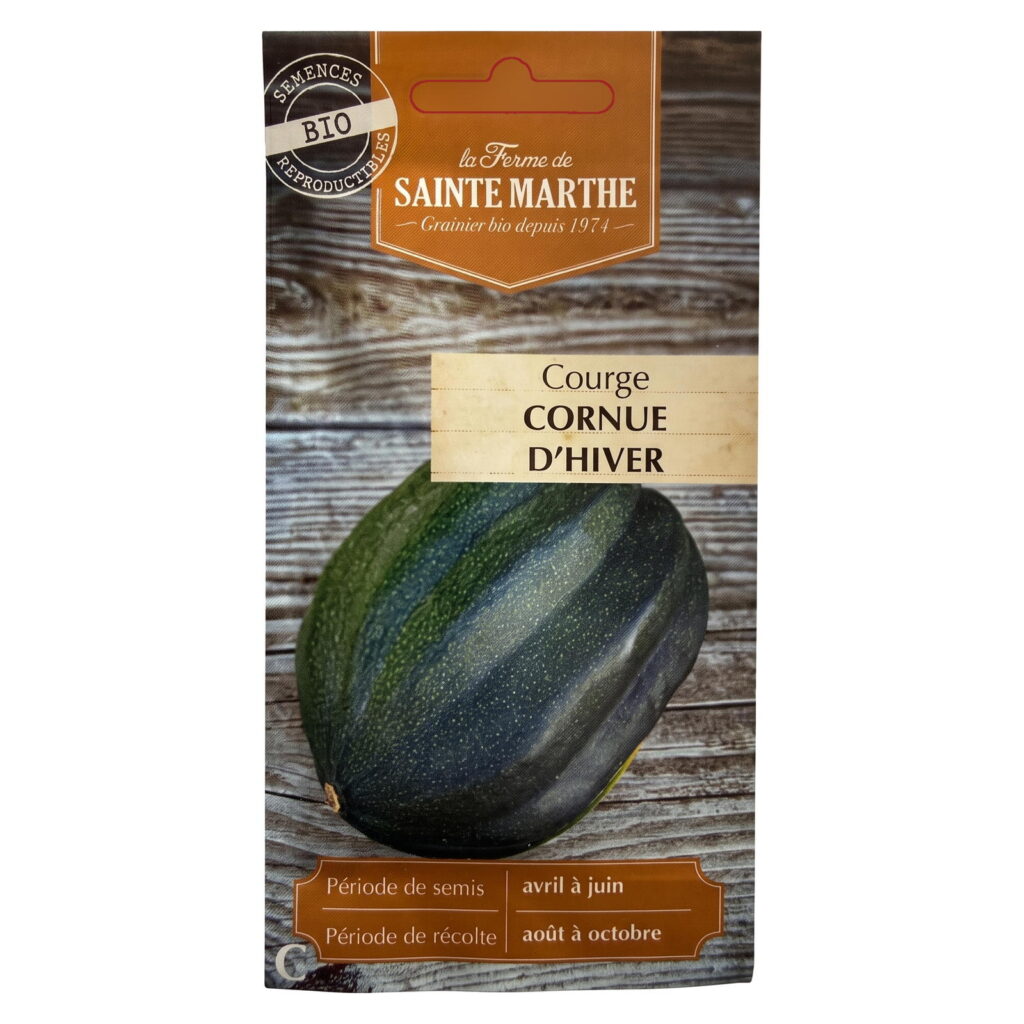 Courge Cornue d’Hiver – 15 graines bio