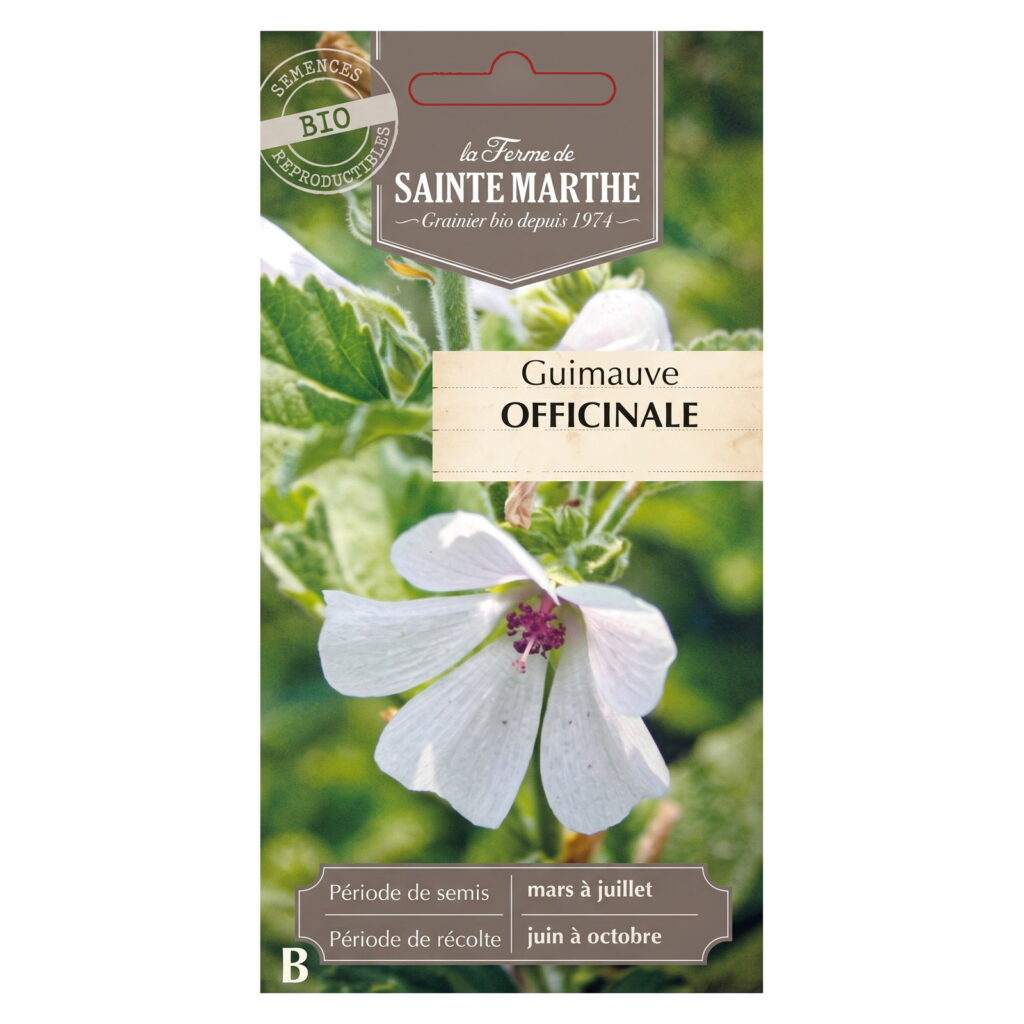 Guimauve Officinale – 100 graines bio