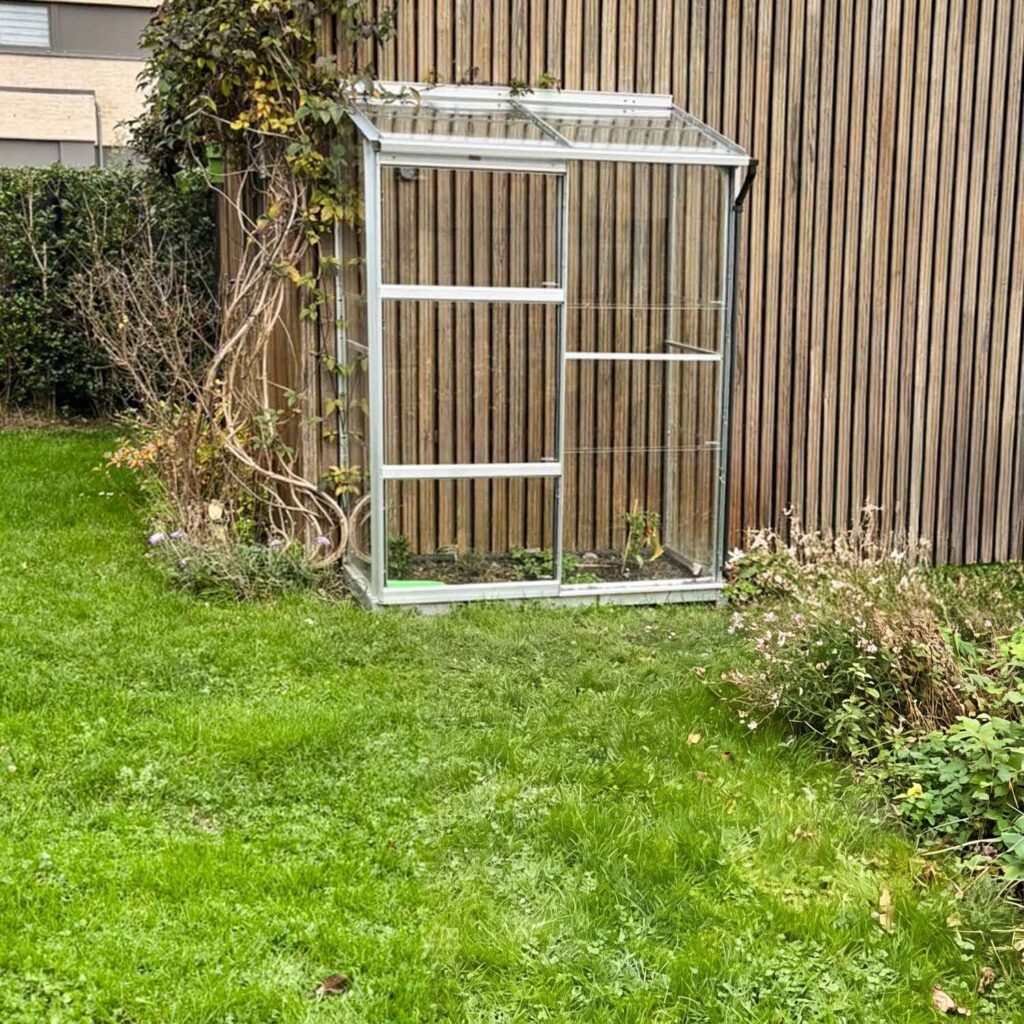 Serre en verre Mélissa 0,9 m² - Serre murale de jardin